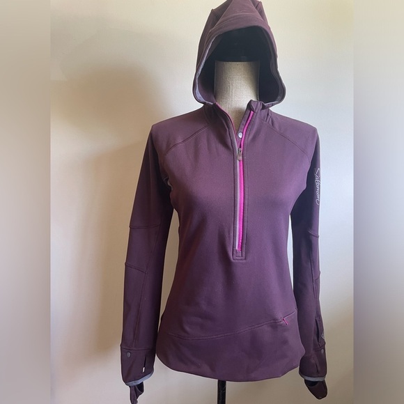 Salomon Tops - #123- SALOMON- Swift Midlayer Hoody Woman’s medium